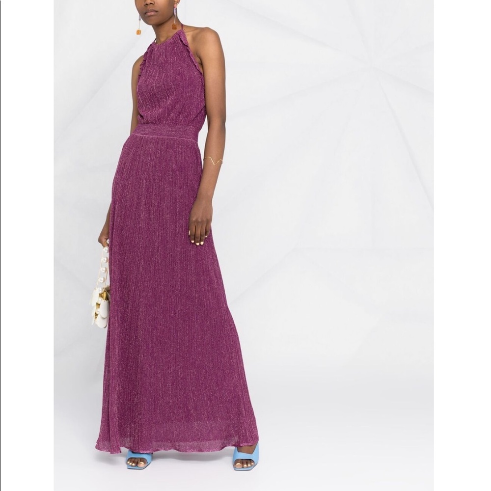 Missoni Textured Halterneck Maxi Gown